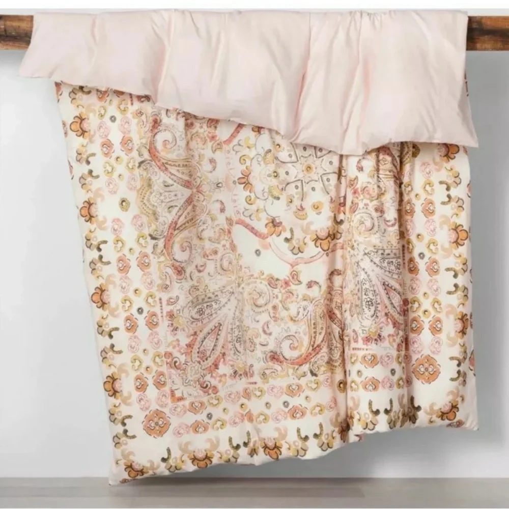 OPALHOUSE NWT desert rose medallion duvet cover set -twin